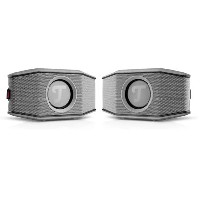 Zestaw Stereo Teufel ROCKSTER GO 2 Szary & Czarny - Głośnik Bluetooth Zestaw Stereo Teufel ROCKSTER GO 2 Szary & Czarny - Głośnik Bluetooth