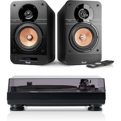 Teufel ULTIMA 25 AKTYWNY + DUAL DT 250 USB - Głośnik i gramofon zestaw Teufel ULTIMA 25 AKTYWNY + DUAL DT 250 USB - Głośnik i gramofon zestaw