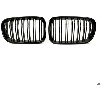 JOM - BMW X3 F25 - Schwarz Hochglanz - Doppelrippe - Grille JOM - BMW X3 F25 - Schwarz Hochglanz - Doppelrippe - Grille