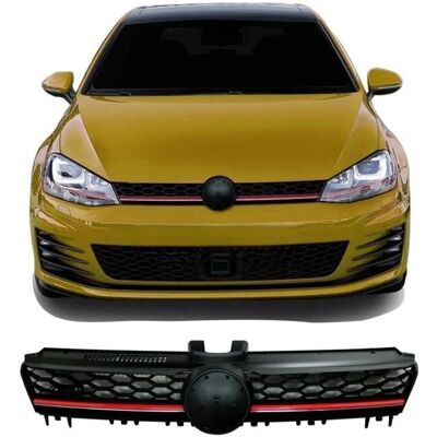 JOM - Golf 7 Frontgrill - Mosaïque noir - Car Grille - Publicité JOM - Golf 7 Frontgrill - Mosaïque noir - Car Grille - Publicité