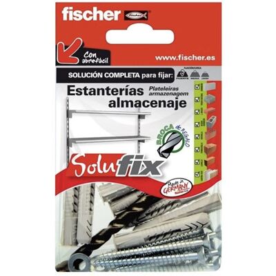 Fischer - Befestigungssatz für Regale - 25 Stück Fischer - Befestigungssatz für Regale - 25 Stück