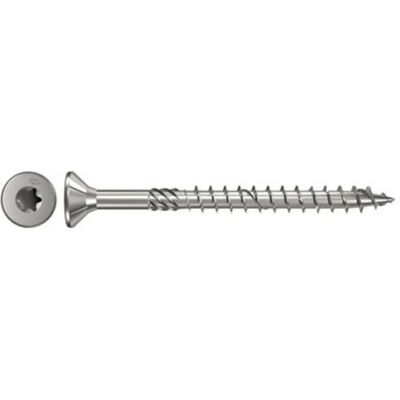 Fischer 657024 Træskruer - 3,5mm x 35mm, V2A rustfrit stål, Torx, indvendigt sekskant, rustbestandig Fischer 657024 Træskruer - 3,5mm x 35mm, V2A rustfrit stål, Torx, indvendigt sekskant, rustbestandig