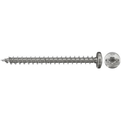 Fischer 657385 Stainless Steel Screw - 60mm - 50 pcs Fischer 657385 Stainless Steel Screw - 60mm - 50 pcs