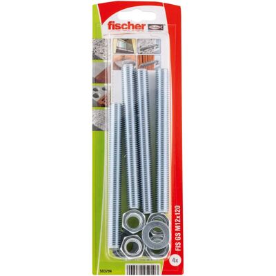 Anclaje Fischer FIS GS M12 x 120 K NV - Uso interior Anclaje Fischer FIS GS M12 x 120 K NV - Uso interior