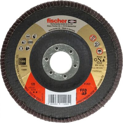 FISCHER FFD-AP 125 K120 Inox Polijstschijf FISCHER FFD-AP 125 K120 Inox Polijstschijf