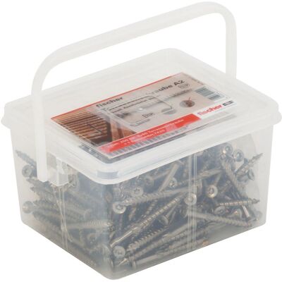 Fischer Model 660613 Wkręty ze stali nierdzewnej - 60mm - 200 szt Fischer Model 660613 Wkręty ze stali nierdzewnej - 60mm - 200 szt