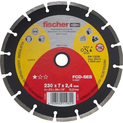 Fischer Diamanttrennscheibe - Für harte Materialien Fischer Diamanttrennscheibe - Für harte Materialien