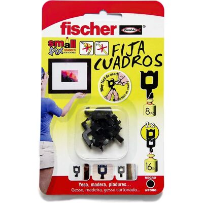 Crochets Fischer 8 - Supports pour cadres - Publicité Crochets Fischer 8 - Supports pour cadres - Publicité