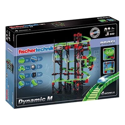 Fischertechnik Dynamic M - Kit de construcción con 550 piezas Fischertechnik Dynamic M - Kit de construcción con 550 piezas