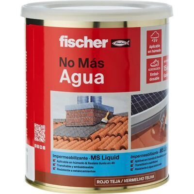 Polímero Impermeabilizante Fischer MS - Marrom/Telha - 1 kg Polímero Impermeabilizante Fischer MS - Marrom/Telha - 1 kg