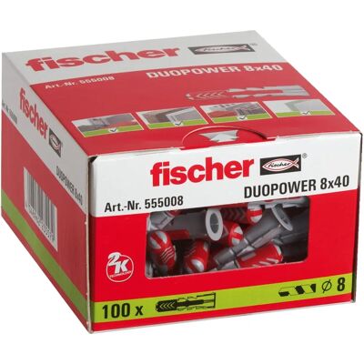 Fischer Duopower 8x40mm Bucha - Multi-material Fischer Duopower 8x40mm Bucha - Multi-material