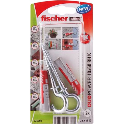 Kit Tasselli e Viti Fischer - 50mm - Alta Resistenza Kit Tasselli e Viti Fischer - 50mm - Alta Resistenza