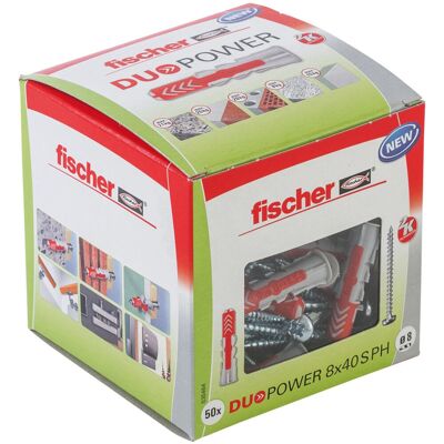 Fischer Cheville Modèle 535464 - 50 pièces - Publicité Fischer Cheville Modèle 535464 - 50 pièces - Publicité