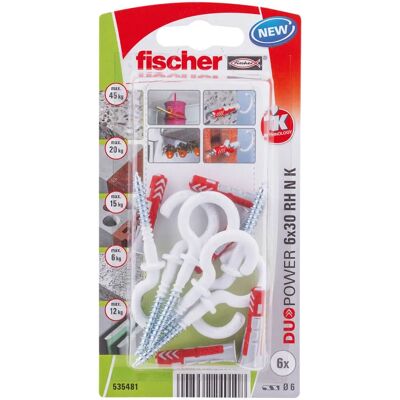 Fischer DuoPower Plug 6 x 30 mm - Set Fischer DuoPower Plug 6 x 30 mm - Set