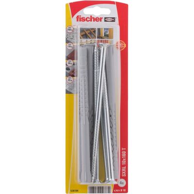 Fischer Langskaftet Rawplug 160mm - Vægforankring Fischer Langskaftet Rawplug 160mm - Vægforankring