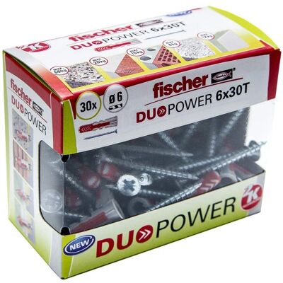 Fischer Model 6x30 Plug - Universele Bevestiging Fischer Model 6x30 Plug - Universele Bevestiging