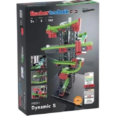 fischertechnik S 140DLG DYNA - Kit de construção com obstáculos e bolas fischertechnik S 140DLG DYNA - Kit de construção com obstáculos e bolas