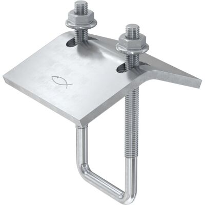 Kit de montaje Fischer 538751 - Abrazadera ajustable para vigas de acero Kit de montaje Fischer 538751 - Abrazadera ajustable para vigas de acero