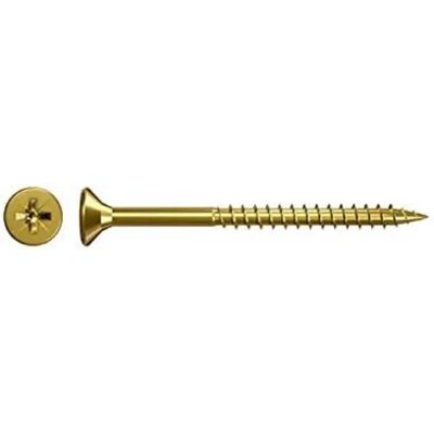 Fischertechnik 551191 Tornillo para madera - Pozidriv, 5x120 mm, Galvanizado Fischertechnik 551191 Tornillo para madera - Pozidriv, 5x120 mm, Galvanizado