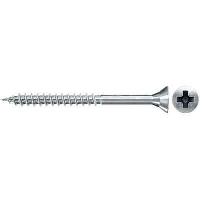 Viti in legno Fischertechnik - 6x140mm Zincate Pozidriv 100 pz Viti in legno Fischertechnik - 6x140mm Zincate Pozidriv 100 pz