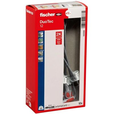 Fischer DuoTec 12 2K Bucha - Ancoragem universală Fischer DuoTec 12 2K Bucha - Ancoragem universală