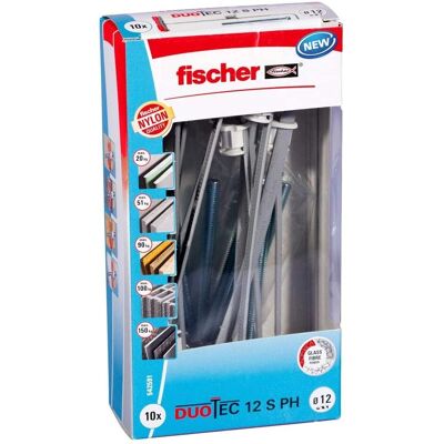 Fischer Faliszög - DUOTEC 12 S PH M6 - Nagy Teherbírás Fischer Faliszög - DUOTEC 12 S PH M6 - Nagy Teherbírás