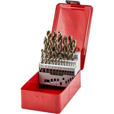 Brocas Fischer - Pack 25 - Metal, DIN338 Brocas Fischer - Pack 25 - Metal, DIN338