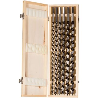 Ensemble de Forets Fischer - Mèches hélicoïdales pour bois, 6 pièces - Publicité Ensemble de Forets Fischer - Mèches hélicoïdales pour bois, 6 pièces - Publicité