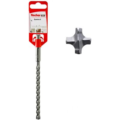 Fischer Quattric II SDS Plus Stal Cement - Wiertła Fischer Quattric II SDS Plus Stal Cement - Wiertła