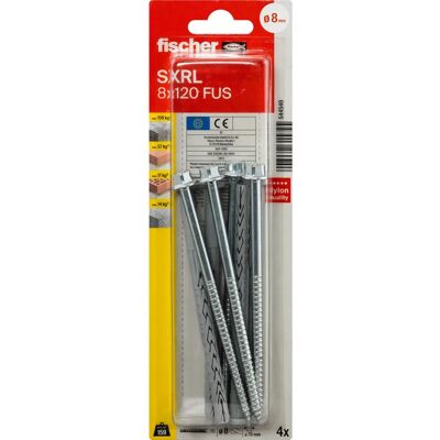Fischer Modell 544549 Lange Schwerlast-Wanddübel - Schraubenanker Fischer Modell 544549 Lange Schwerlast-Wanddübel - Schraubenanker