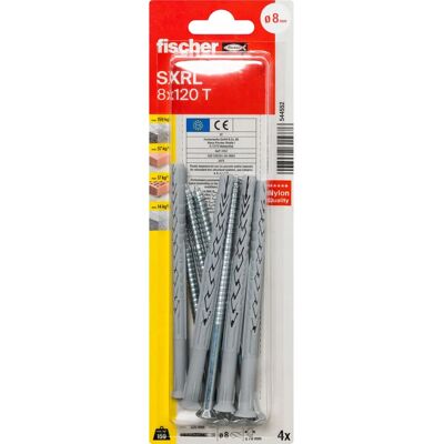 Fischer SXRL 8 x 120 T K NV Dübel - Dübel / Schraubanker Fischer SXRL 8 x 120 T K NV Dübel - Dübel / Schraubanker