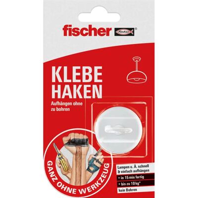 Fischer 545950 Hvid Indendørs Universal Krog - Krog Fischer 545950 Hvid Indendørs Universal Krog - Krog