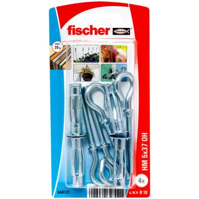 Set di tasselli Fischer - 37mm, 5mm, 4 pezzi Set di tasselli Fischer - 37mm, 5mm, 4 pezzi