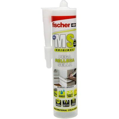 Fischer Silicone Branca 290ml - Sealer/Adhesive Fischer Silicone Branca 290ml - Sealer/Adhesive