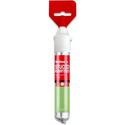 Fischer Stucco multiuso bianco 70 ml con spatola integrata Fischer Stucco multiuso bianco 70 ml con spatola integrata