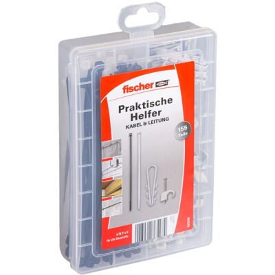 Fischer 553345 Bridas - Juego Práctico para Electricidad Fischer 553345 Bridas - Juego Práctico para Electricidad