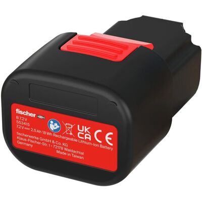 Fischer 553415 - Bateria litowo-jonowa do narzędzi bezprzewodowych Fischer 553415 - Bateria litowo-jonowa do narzędzi bezprzewodowych
