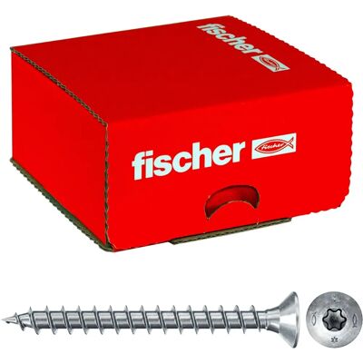 Wkręt do drewna Fischer Power-Fast II - 3x30mm, Torx, Ocynkowany - Typ: Power-Fast II Wkręt do drewna Fischer Power-Fast II - 3x30mm, Torx, Ocynkowany - Typ: Power-Fast II