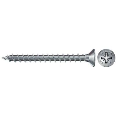 Tornillo Fischer Power-Fast II CZF 20mm - Para madera y MDF Tornillo Fischer Power-Fast II CZF 20mm - Para madera y MDF