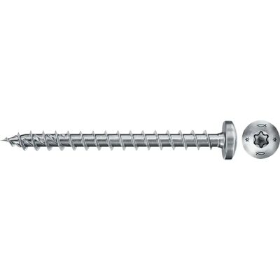 Fischer Power-fast II 4,0x15mm Holzschraube - Blau Passiviert - 200 Stk Fischer Power-fast II 4,0x15mm Holzschraube - Blau Passiviert - 200 Stk