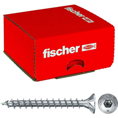 Wkręt Power-Fast II Fischer - 4,5mm x 30mm - Stal Wkręt Power-Fast II Fischer - 4,5mm x 30mm - Stal