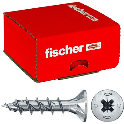 Fischer Power-Fast II CZF Holzschraube - Blau - 5x20mm - Power Fast II Fischer Power-Fast II CZF Holzschraube - Blau - 5x20mm - Power Fast II