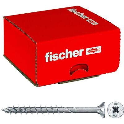 Wkręty Power-Fast II Fischer ocynkowane - 200 sztuk Wkręty Power-Fast II Fischer ocynkowane - 200 sztuk