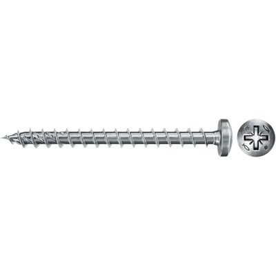 Fischertechnik Fischer Power-Fast II 670444 Vis - 5x25mm, Pozidriv, Acier - Publicité Fischertechnik Fischer Power-Fast II 670444 Vis - 5x25mm, Pozidriv, Acier - Publicité