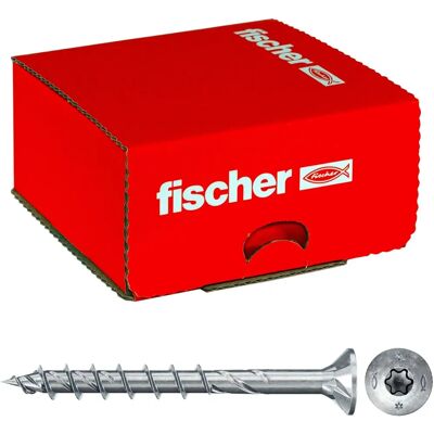 Wkręty do drewna Fischer Power-Fast II 670476 - Niepełny gwint - 6x40mm Wkręty do drewna Fischer Power-Fast II 670476 - Niepełny gwint - 6x40mm