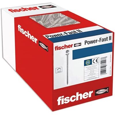 Fischer Modèle 670501 Vis en acier - 100mm - 25 pièces Fischer Modèle 670501 Vis en acier - 100mm - 25 pièces