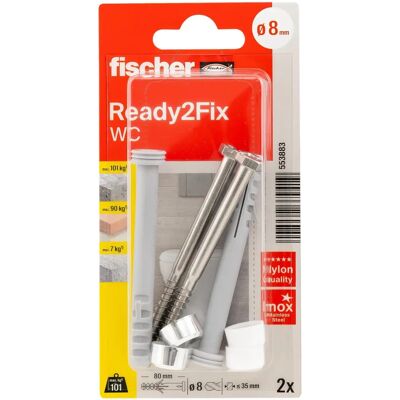 Fischer 553883 WC Fixation System - Gray Fischer 553883 WC Fixation System - Gray