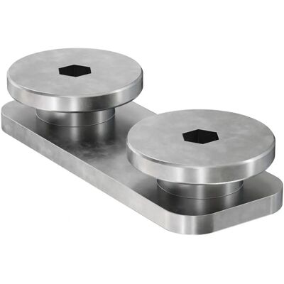 Fischer 557278 Montagerahmen - Einfaches Doppel-Schienen-Setup Fischer 557278 Montagerahmen - Einfaches Doppel-Schienen-Setup
