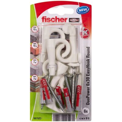 Fischer 557923 Dübel- und Schraubenset - Schraubanker, 6 Stk Fischer 557923 Dübel- und Schraubenset - Schraubanker, 6 Stk