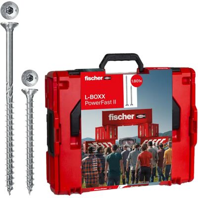 Fischer Modelo 558739 Tornillos de acero galvanizado - Power-Fast II Fischer Modelo 558739 Tornillos de acero galvanizado - Power-Fast II